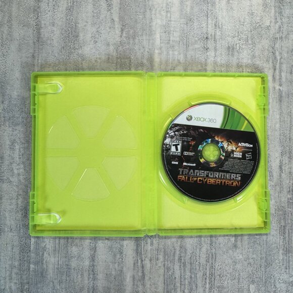 Transformers: Fall of Cybertron Xbox 360 (2012) Tested and Working No Manual - Picture 4 of 5